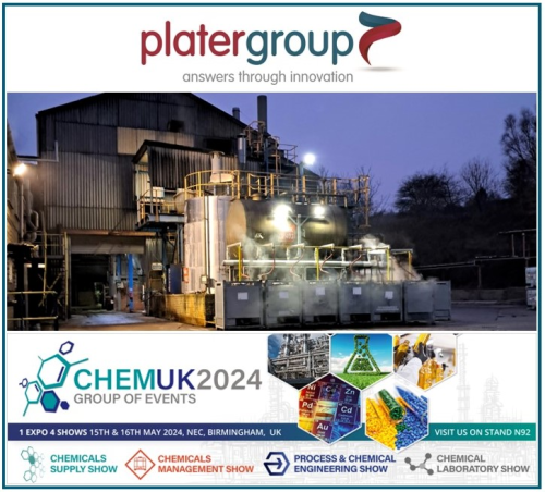 Plater Group to exhibit at CHEMUK 2024